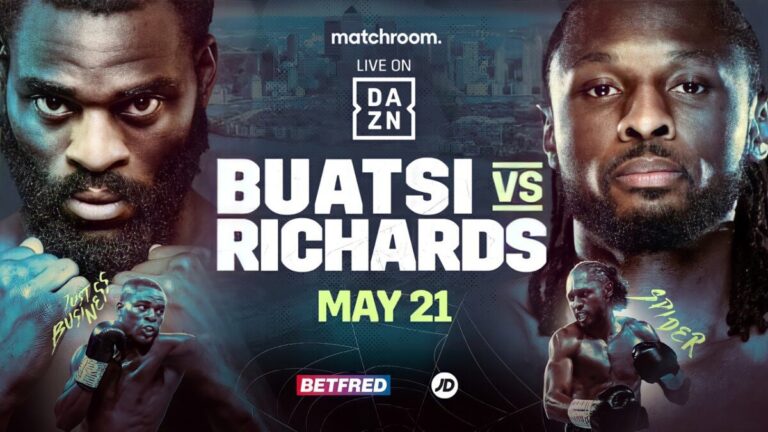 buatsi vs richards no smoke boxing