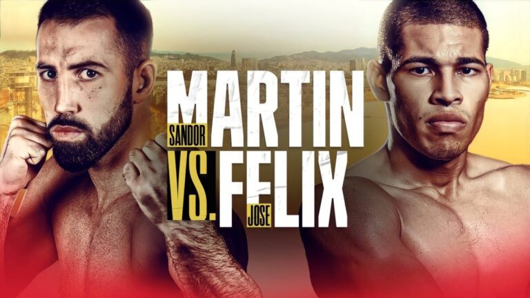 sandor martin vs jose felix no smoke boxing news