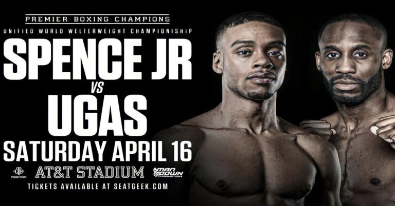 errol spence vs yordenis ugas uk stream no smoke boxing news