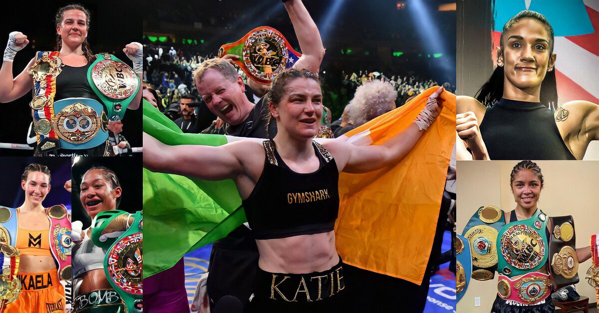 Katie Taylor Split Decisions Amanda Serrano no smoke boxing