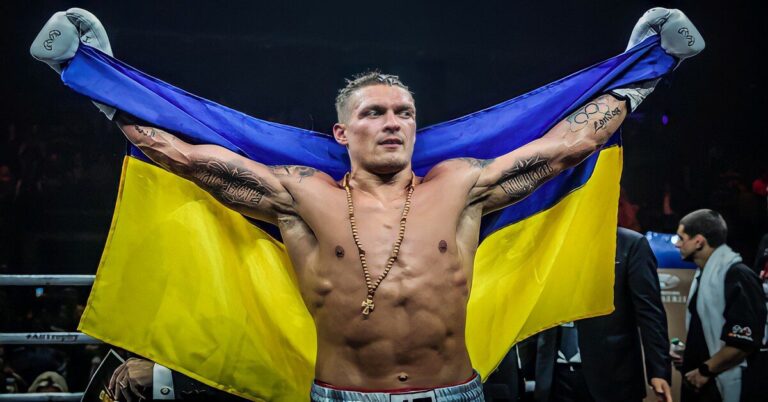 Oleksandr Usyk A Beacon Of Hope no smoke boxing