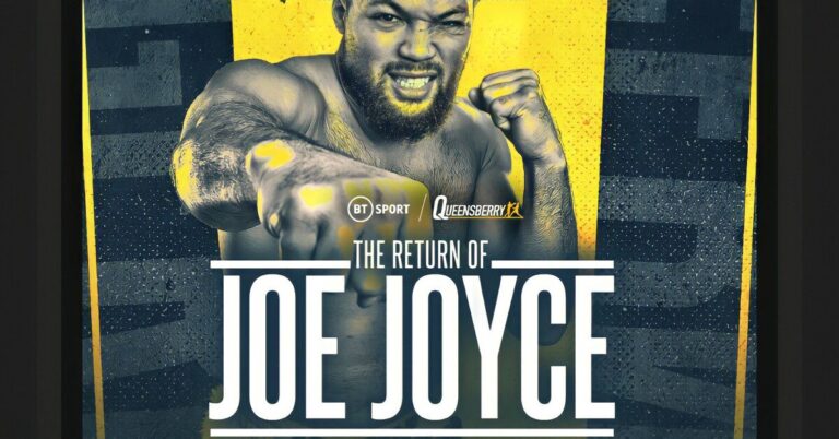 Joe Joyce Stars On July 2 ‘High Stakes’ Card At Wembley