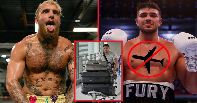 Tommy Fury Denied Entry To The USA Ahead Of The Jake Paul Press Conference