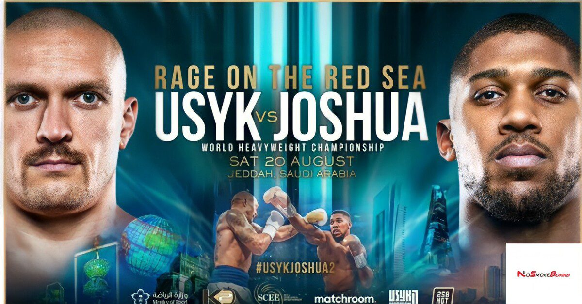 Usyk vs Joshua 2 Officially Confirmed For August 20