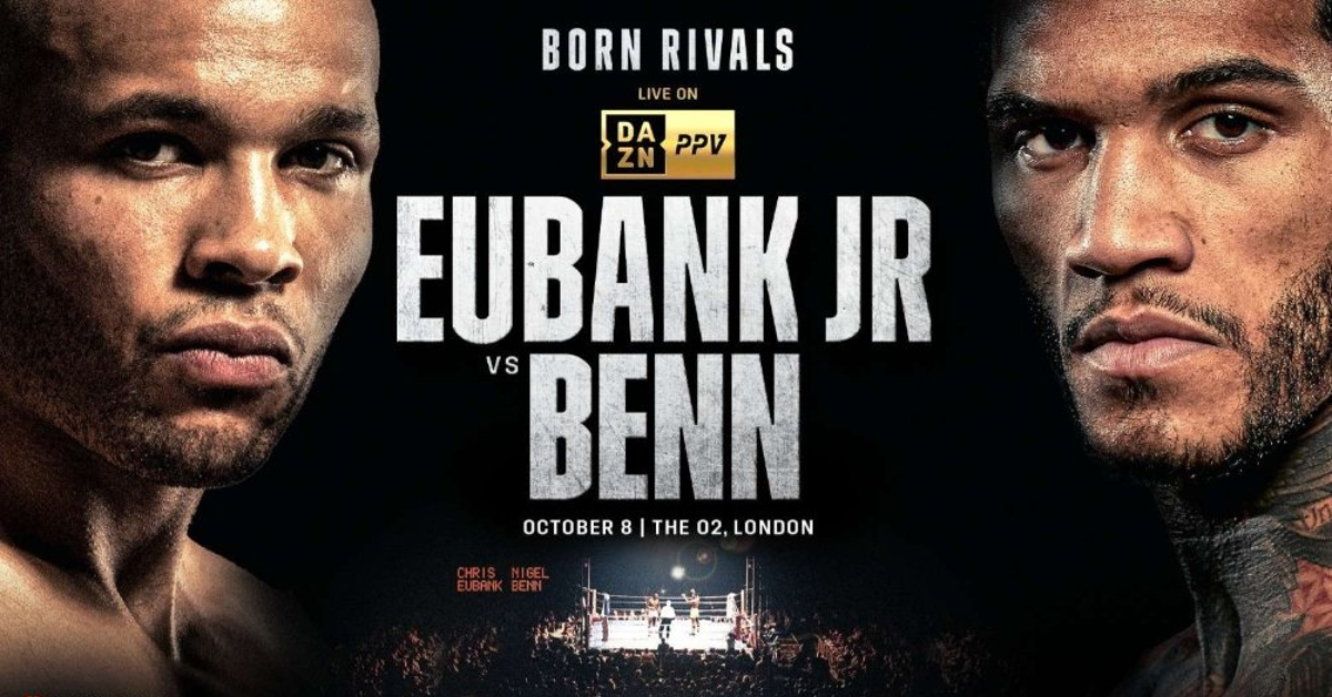 Eubank vs Benn PPV Price Confirmed For Blockbuster Oct 8 Fight
