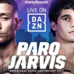 Paro Jarvis - Aussie Fight Confirmed For Oct 15 Live On DAZN