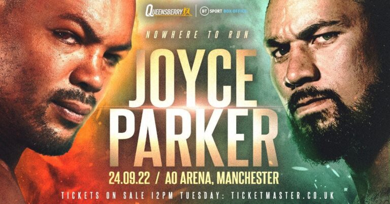 Joyce vs Parker Press Conference