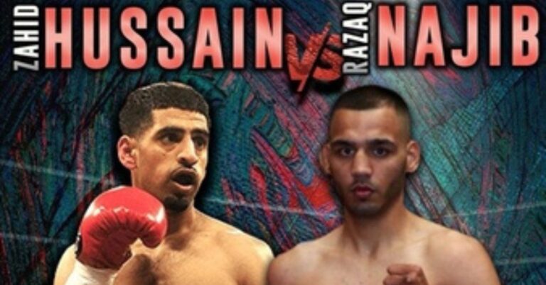 Live Boxing This Weekend: Zahid Hussain Meets Razaq Najib In Yorkshire Battle For English Title