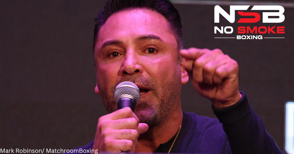 Oscar De La Hoya has fumed in various interviews this week about the current state of boxing and his plans to expose who he claims are the culprits.