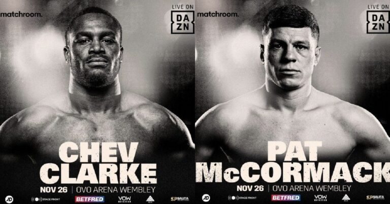 Whyte Franklin Undercard: Pat McCormack, Cheavon Clarke, Mark Dickinson, George Liddard Opponents Confirmed