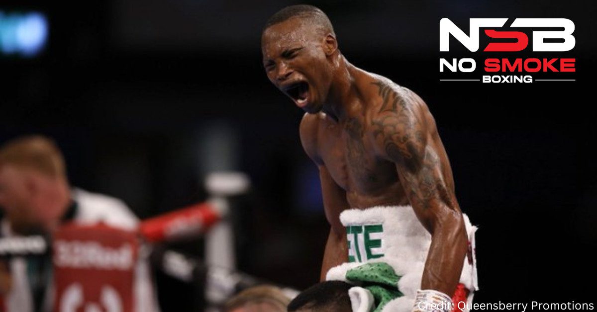 South Africa's Zolani Tete Failed Drugs Test For July 2 Jason Cunningham Fight