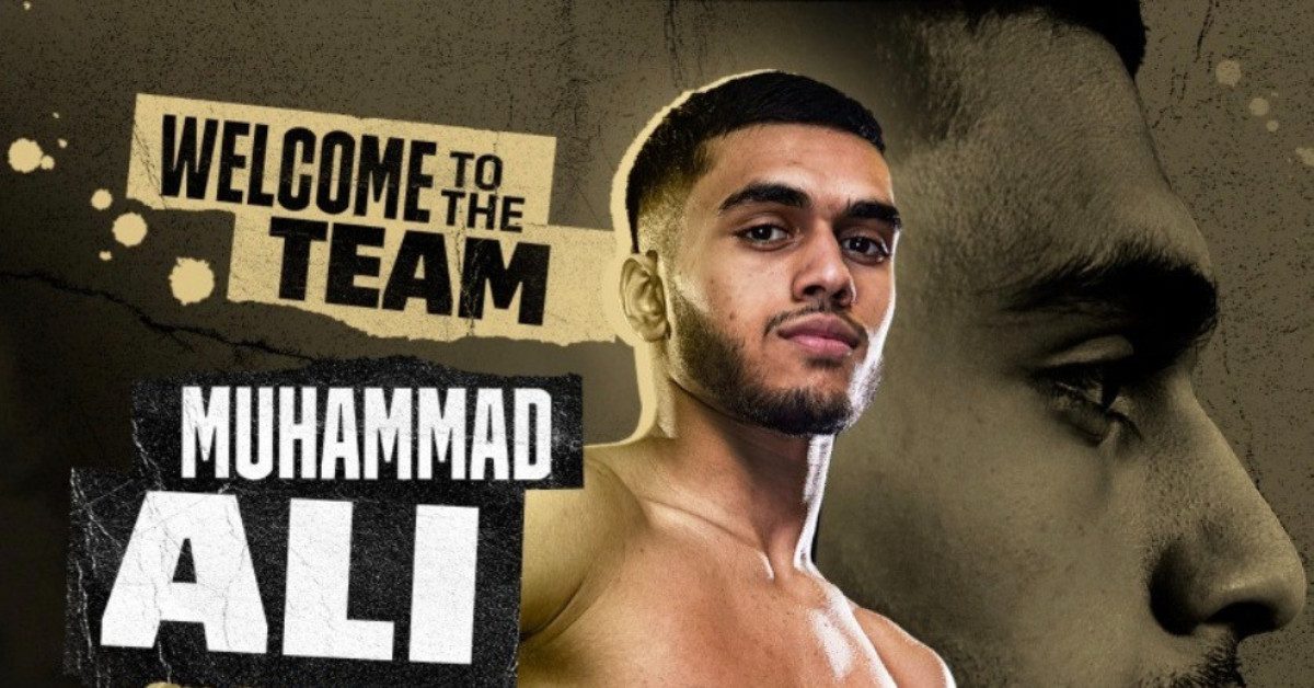 18-year-old Leicester Bantamweight Talent Muhammad Ali Signs Long-Term Promotional Deal With Matchroom Boxing