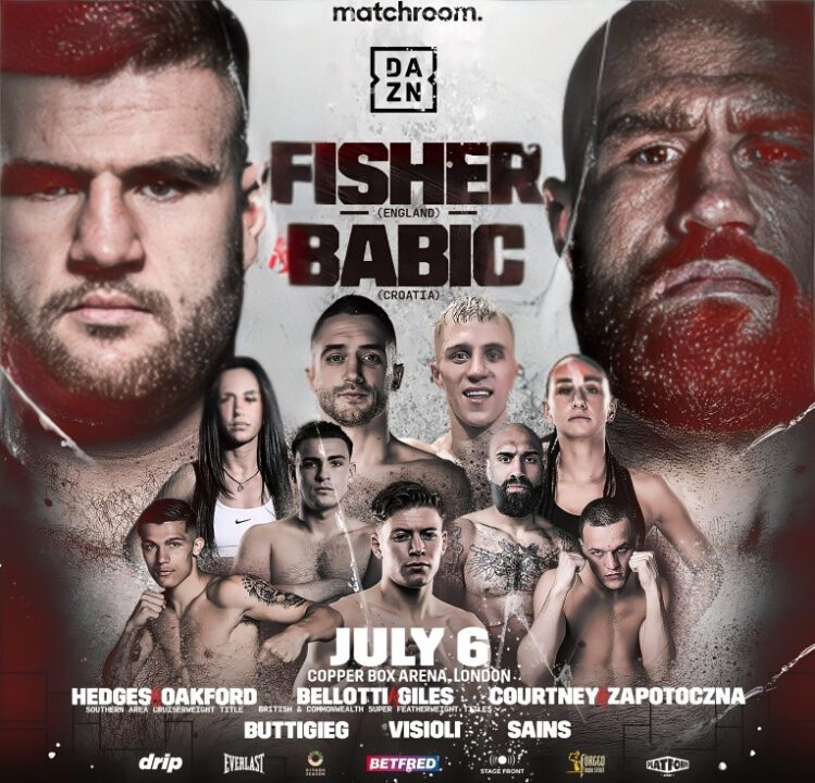 Full Fisher vs Babic undercard 