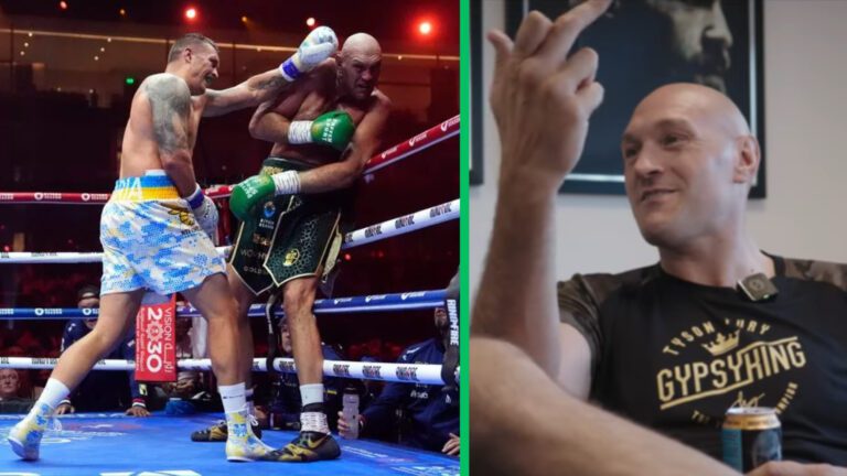 Tyson Fury Comments on Usyk Loss Have Fans Scratching Their Heads