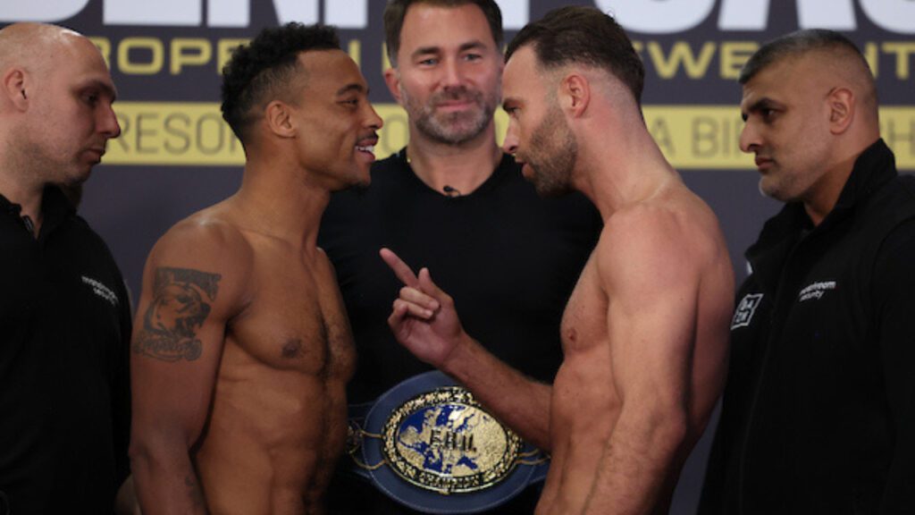 Tyler Denny and Felix Cash battle for the European Middleweight title tomorrow night in Birmingham live on DAZN