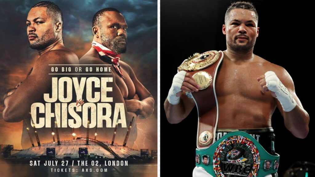 Joyce vs Chisora Undercard, Start Time, TV Channel, Ring Walks