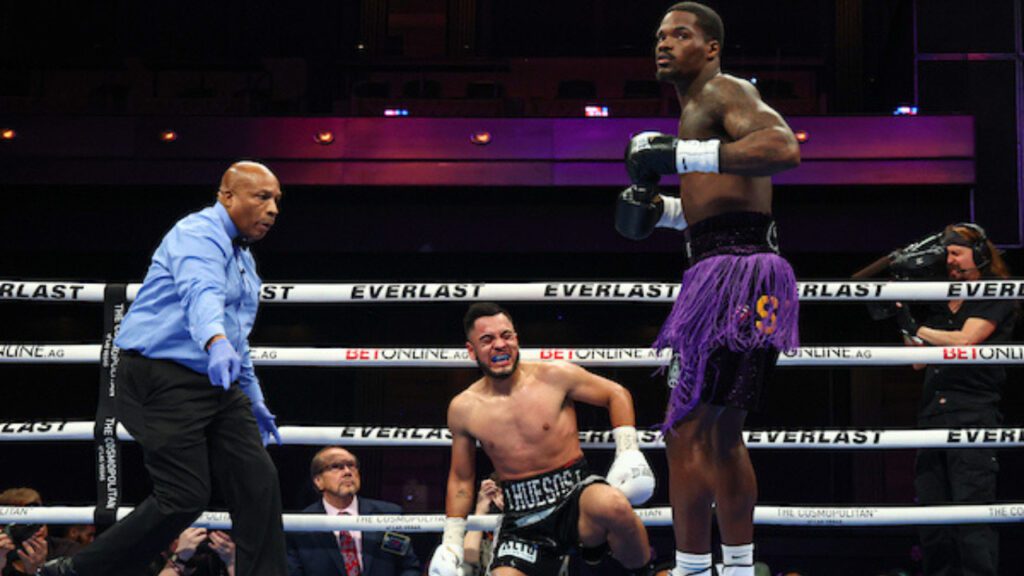 Khalil Coe recently signed a multi-fight extension with Matchroom Boxing after easily stopping 20-0 Osuna in Las Vegas