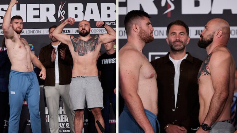 Fisher vs Babic Running Order, Fight Card, Start Time, TV Channel
