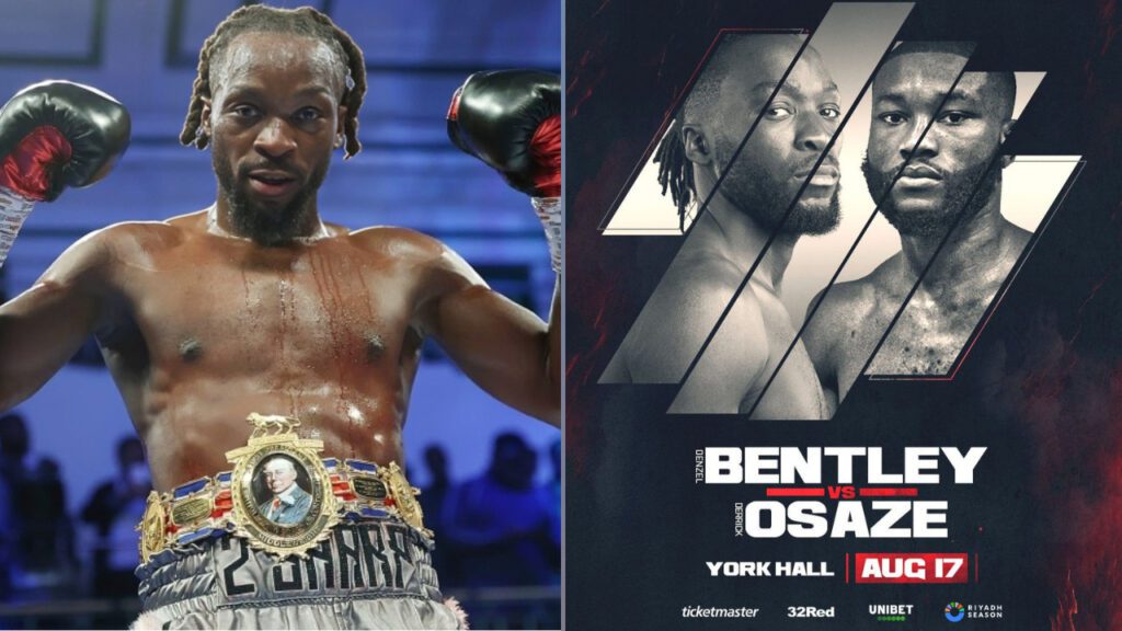 Bentley vs Osaze Undercard, Start Time, TV Channel, Ring Walks