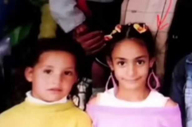 Right: Imane Khelif as a young girl.