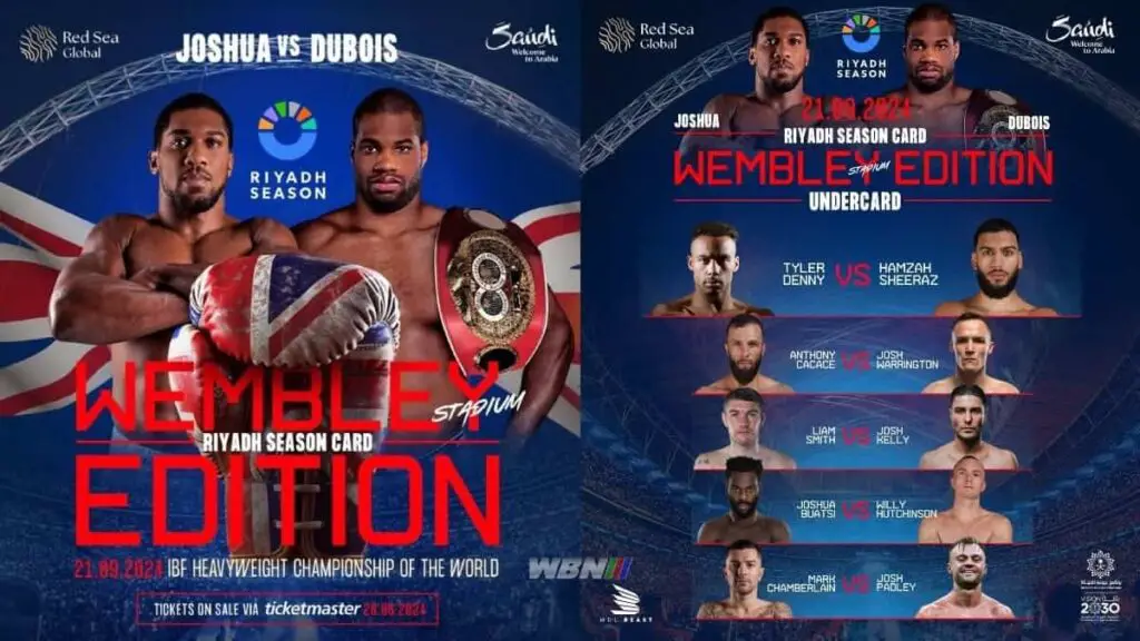 Aj vs Dubois poster