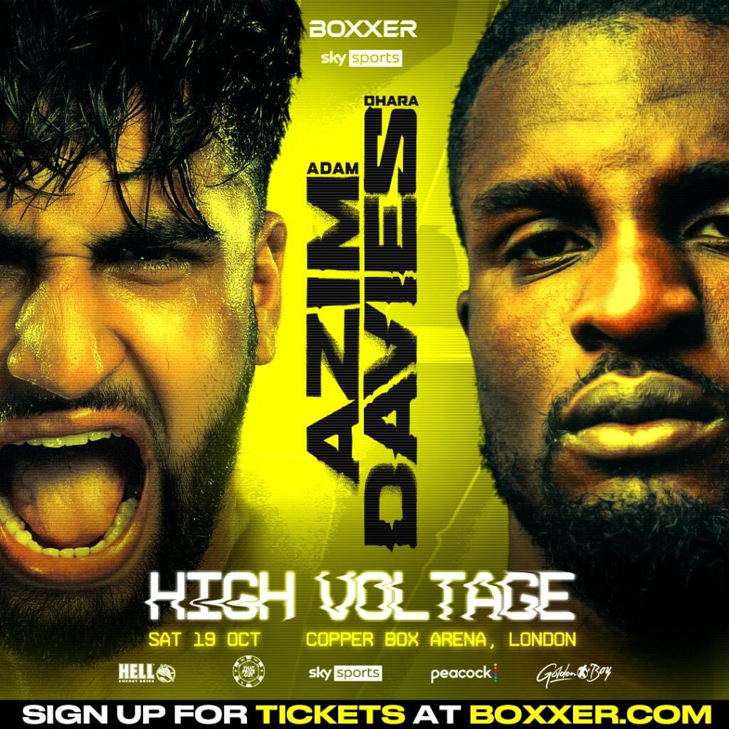 Adam Azim vs Ohara Davies Promotional Poster - Credit: BOXXER