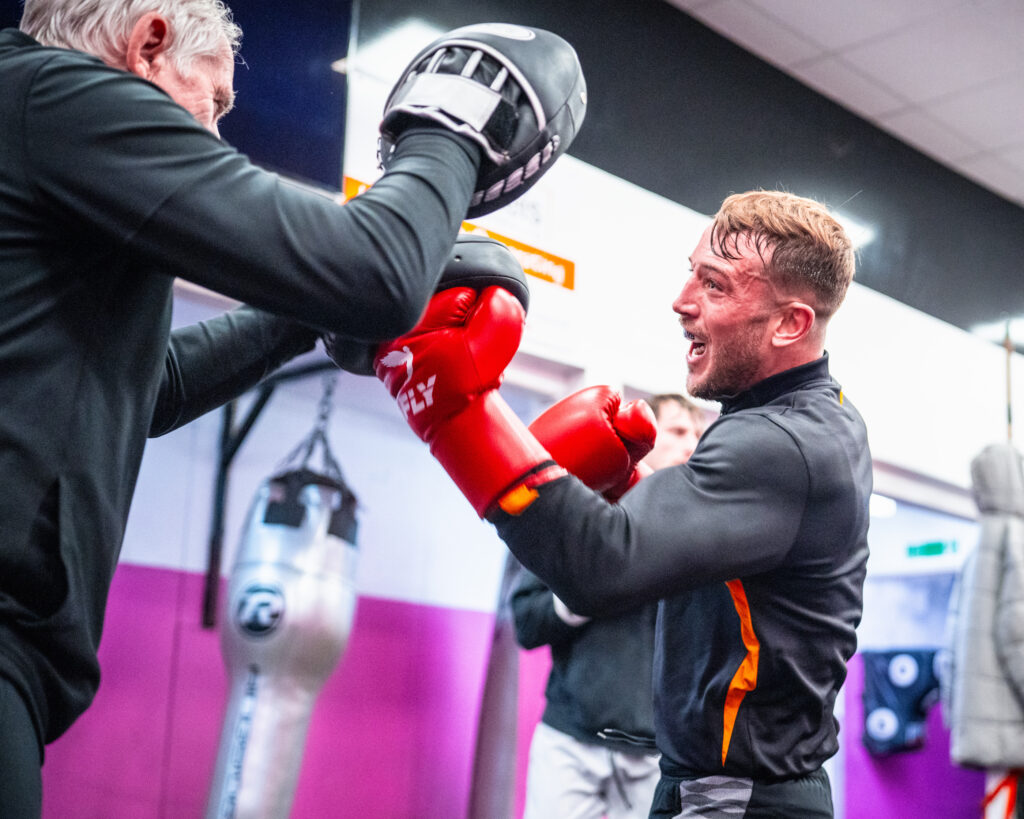 Brad Pauls On The Pads With Terry Steward