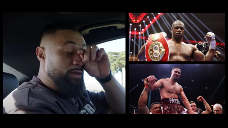 Joseph Parker leaves family to face Dubois