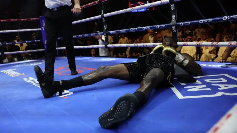 Wilder was stopped by Zhang in his last fight.