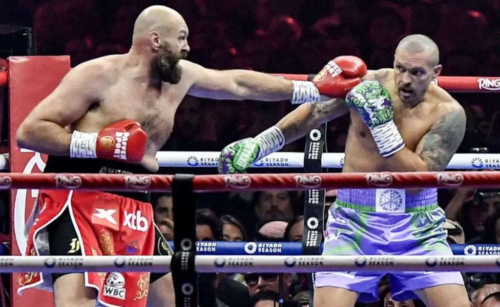 Usyk defeated Fury by UD in their rematch.