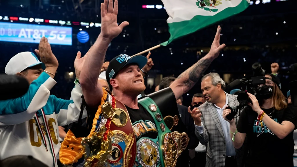 Jake Paul Reveals Why $300M Mega Fight With Canelo Fell Through 3 Canelo in the ring after a win on Cinco De Mayo
