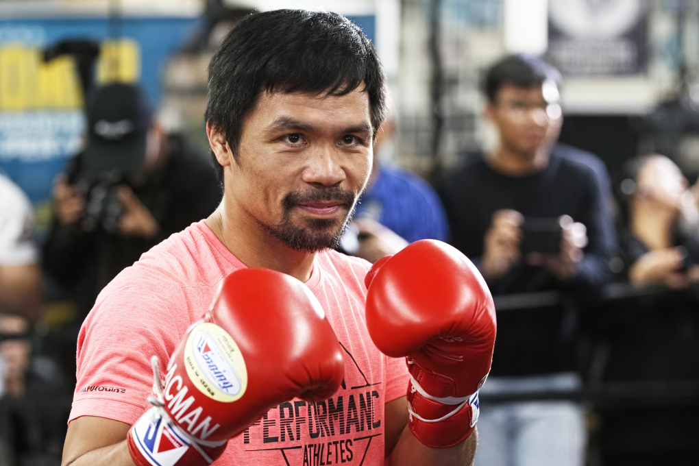 Boxing Legend Manny Pacquiao Set To Make Shock Return At 46 In World Title Fight 2 Manny Pacquiao in the ring during a training session