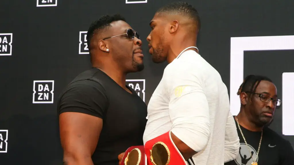 Anthony Joshua Facing Frustrating Surgery Setback: 3 Likely Opponents for His Comeback Fight 2 Anthony Joshua squares off with Jarrell Miller