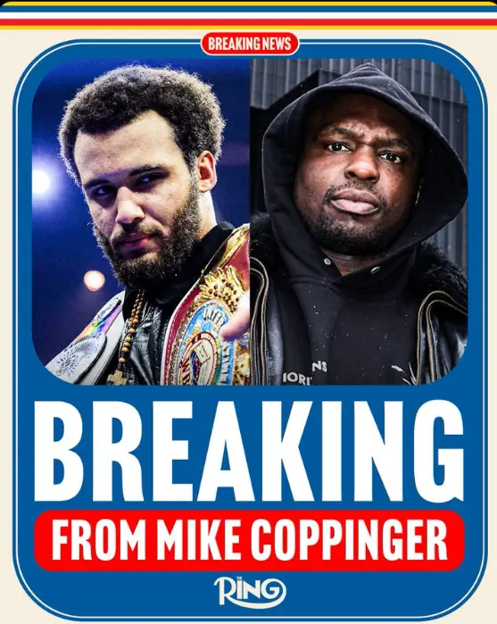 Official poster for the fight between Moses Itauma and Dillian Whyte