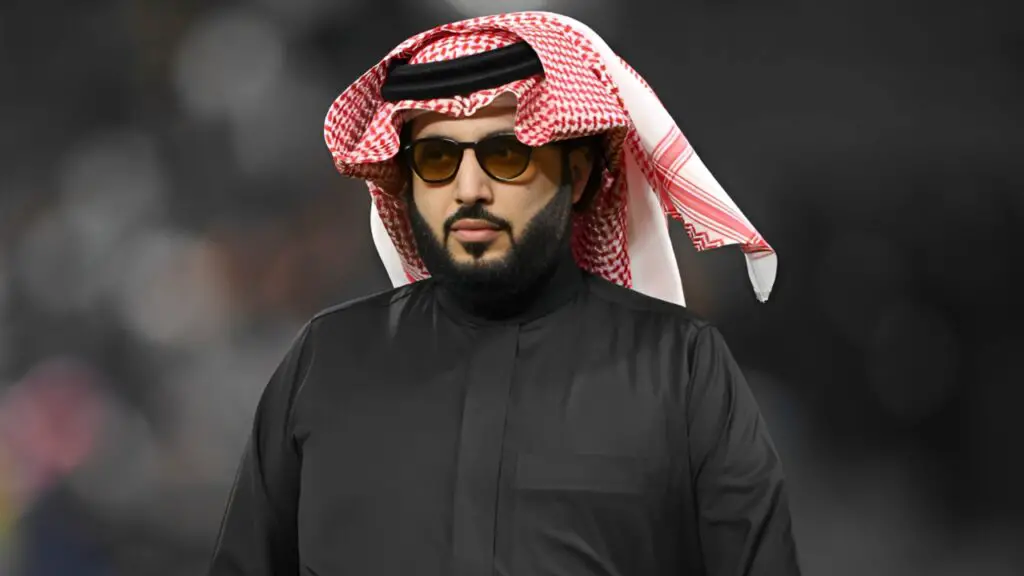 Oscar De La Hoya Has Dig at Dana White Over Canelo vs Crawford Involvement 3 image of Turki Alalshikh who openly criticizes Oscar De La Hoya