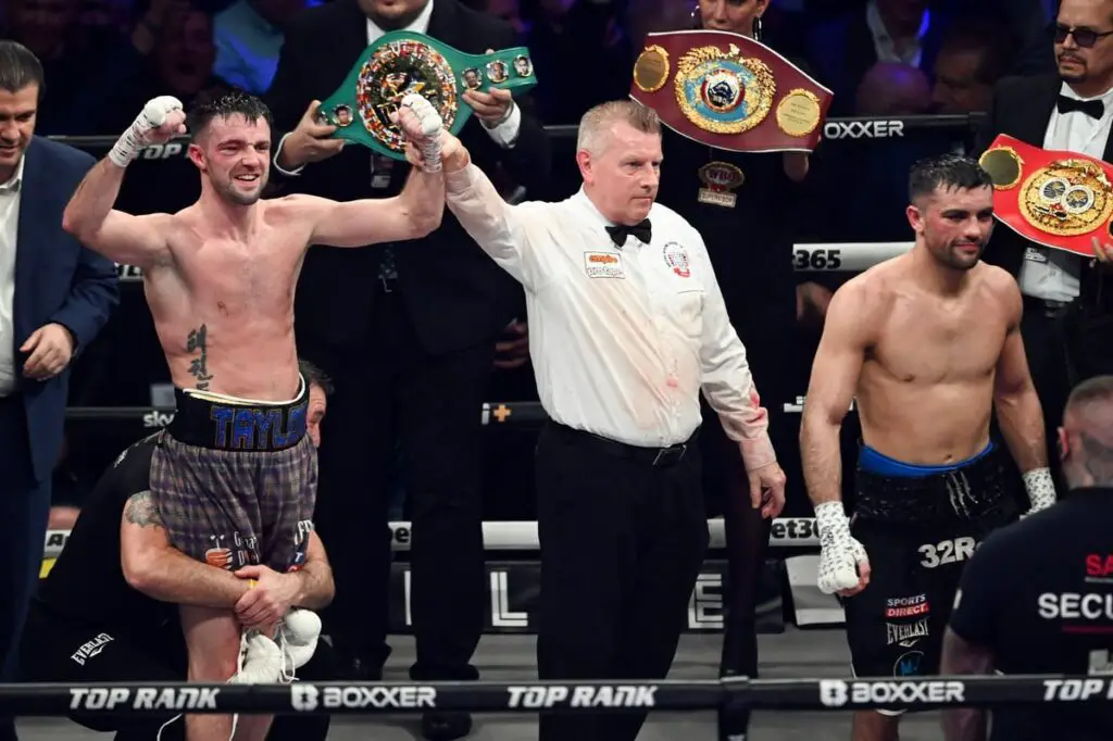 Jack Catterall suffers defeat to Josh Taylor in their undisputed clash.
