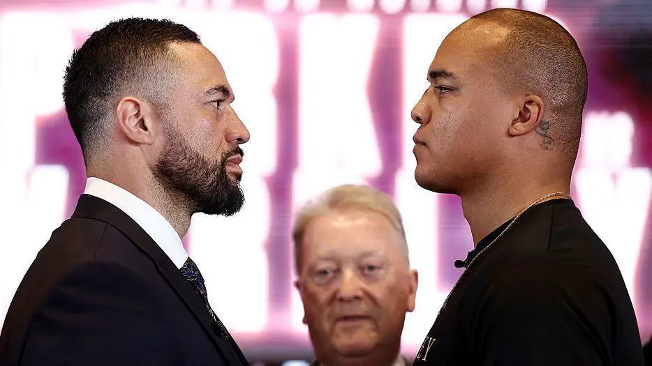 Joseph Parker vs Fabio Wardley scolded by fans as PPV set to under-deliver 2 Fabio Wardley and Joseph Parker face off