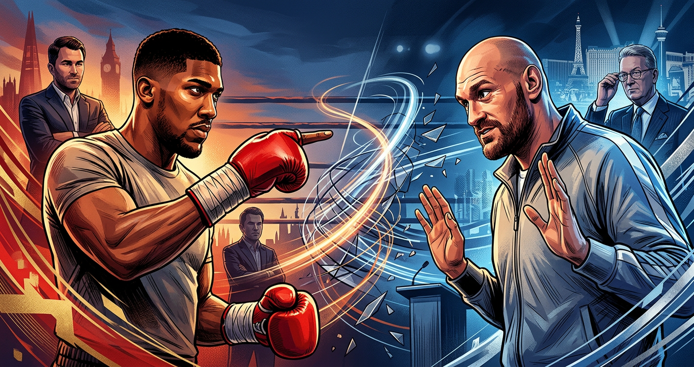 Joshua issues direct warning to Fury as talks intensify