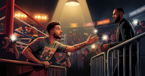 Boxing Fan Vows to Stop Washing Hand After Meeting LeBron