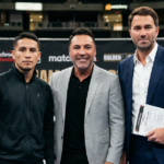 Home 6 Golden Boy Calls Out Tank Davis and Matchroom Extends Stars