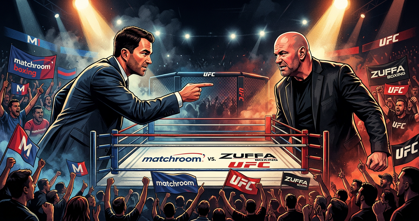Hearn dares White to Matchroom vs. Zuffa showdown