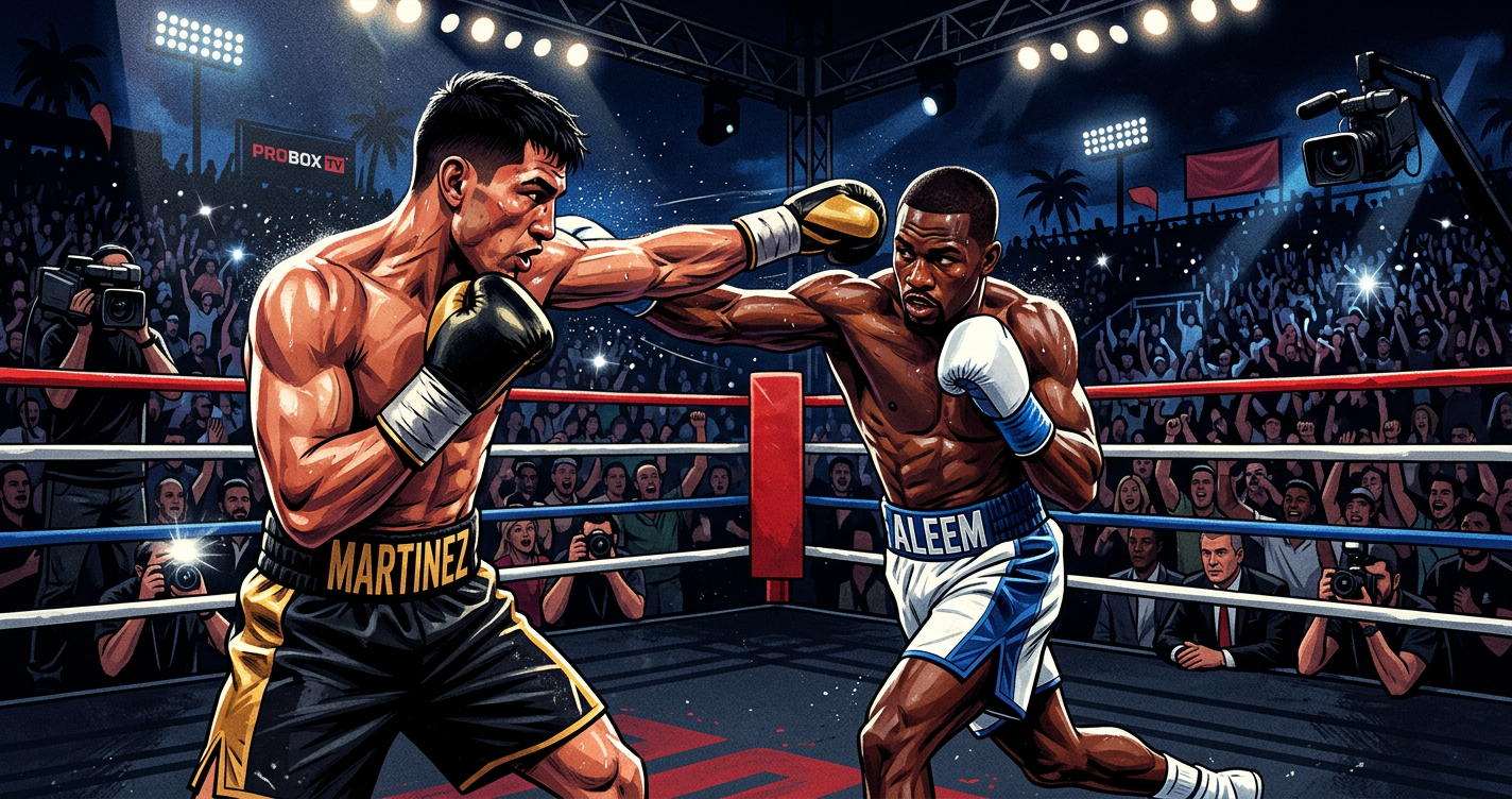 Lester Martinez faces Immanuwel Aleem in Florida headliner