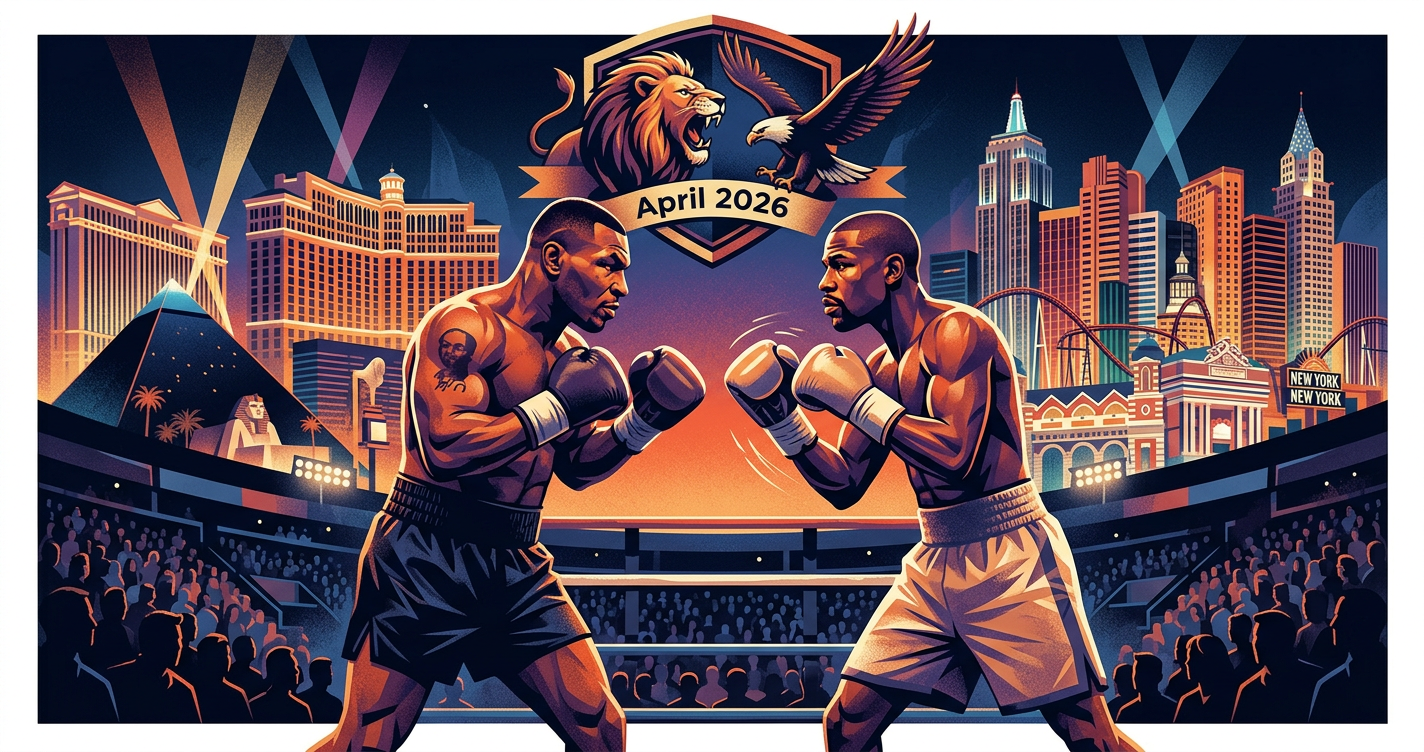 Tyson and Mayweather agree to April exhibition in Las Vegas