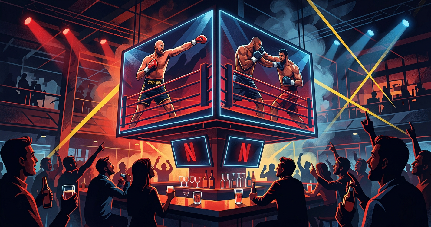 Netflix Moves Into Bars For Fury vs Makhmudov Fight