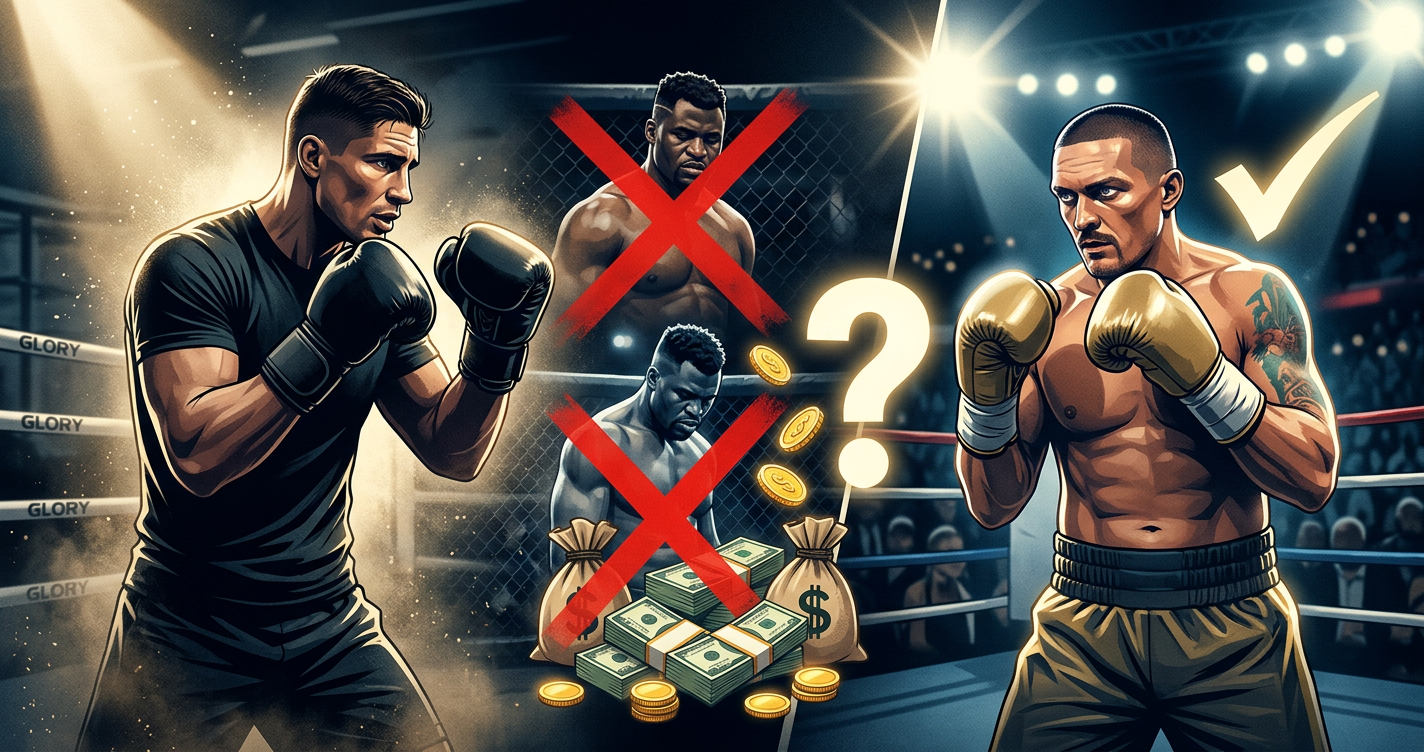 Verhoeven chooses Usyk boxing test over Ngannou MMA payday