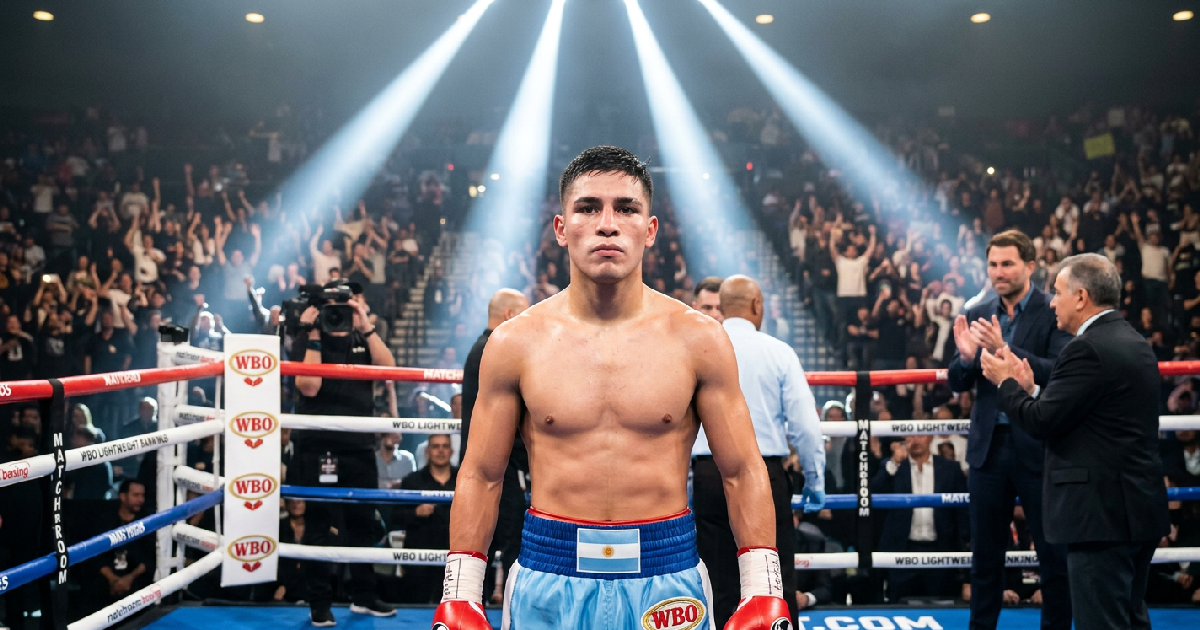 Alan Chaves Earns Praise From Valcarcel After Vegas Performance