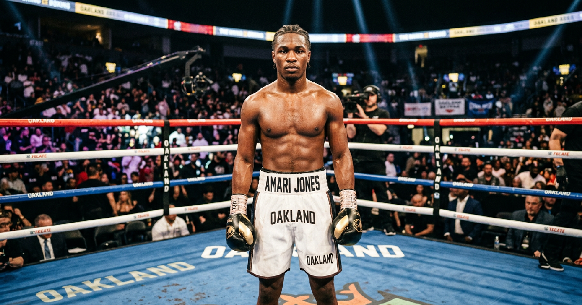 Amari Jones Sets Oakland Homecoming Amid Middleweight Push