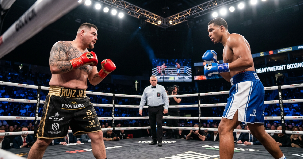 Andy Ruiz Jr Targets Explosive Heavyweight Clash with Moses Itauma