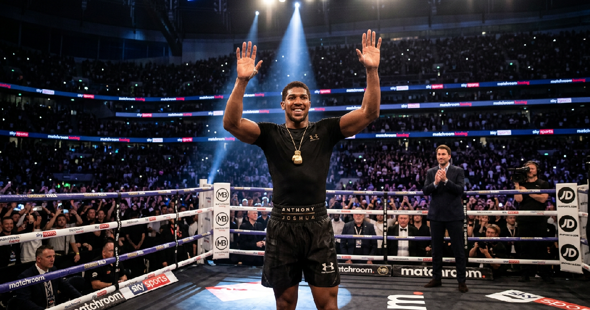 Anthony Joshua Targeted for Summer Ring Return in London Stadium Event