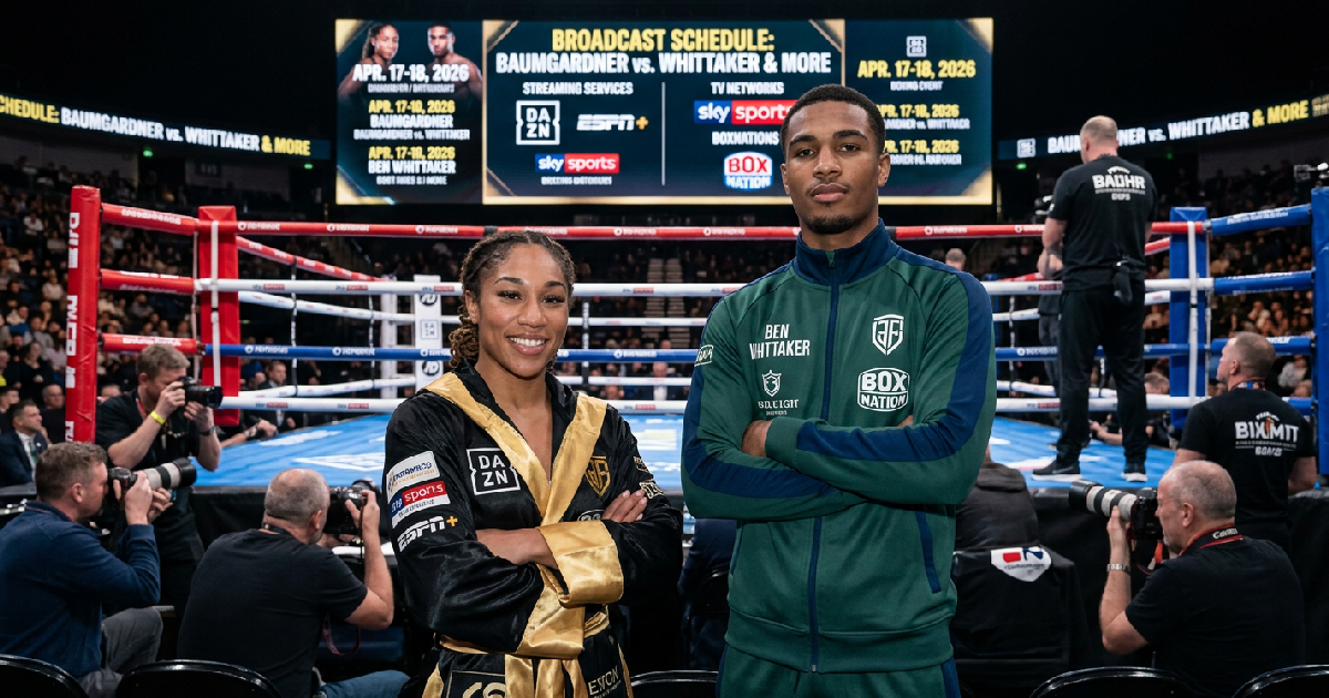 Baumgardner and Whittaker Headline Approaching Boxing Broadcast Schedule